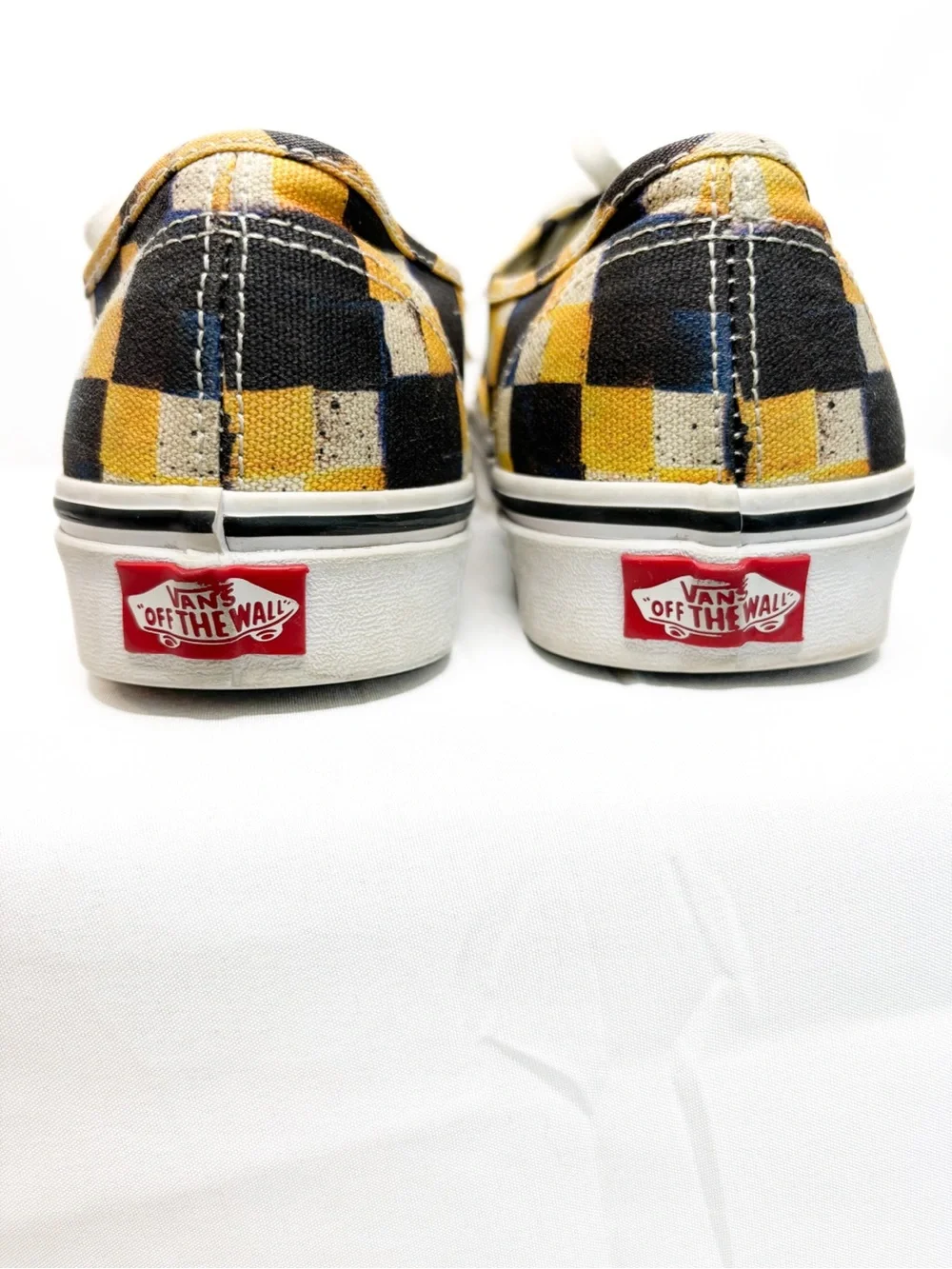 Vans Black and Cream Checker - Picture 3 of 4